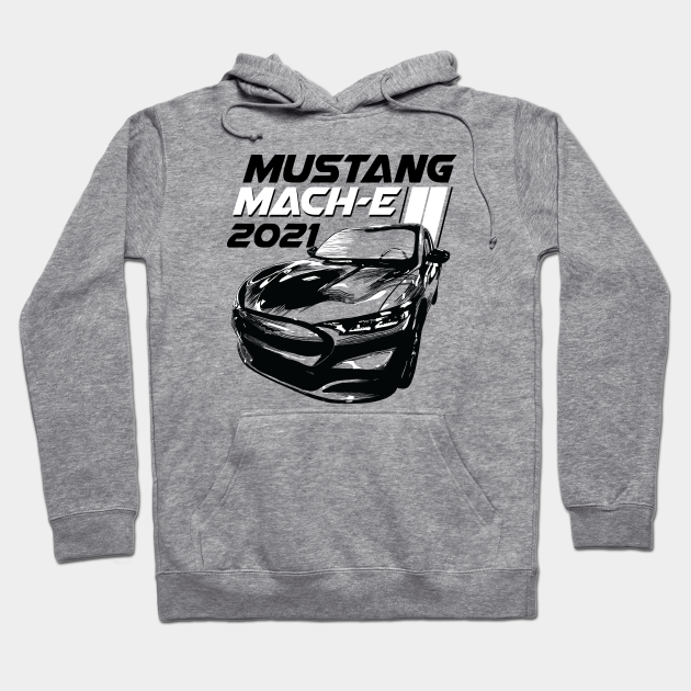 Racing Stripes Ford Mustang MachE Mustang Mach E Hoodie TeePublic